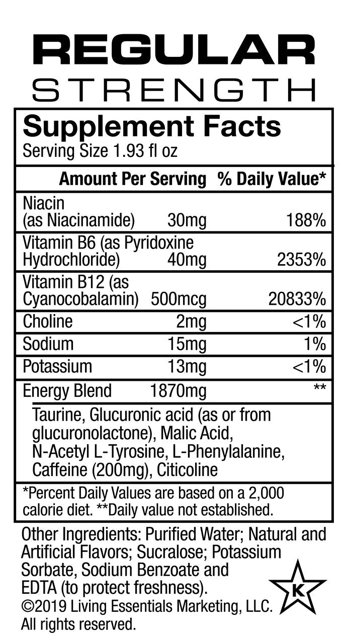 5 Hour Energy Shot - Regular Strength