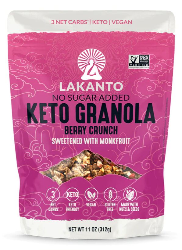 Lakanto No Sugar Added Keto Granola