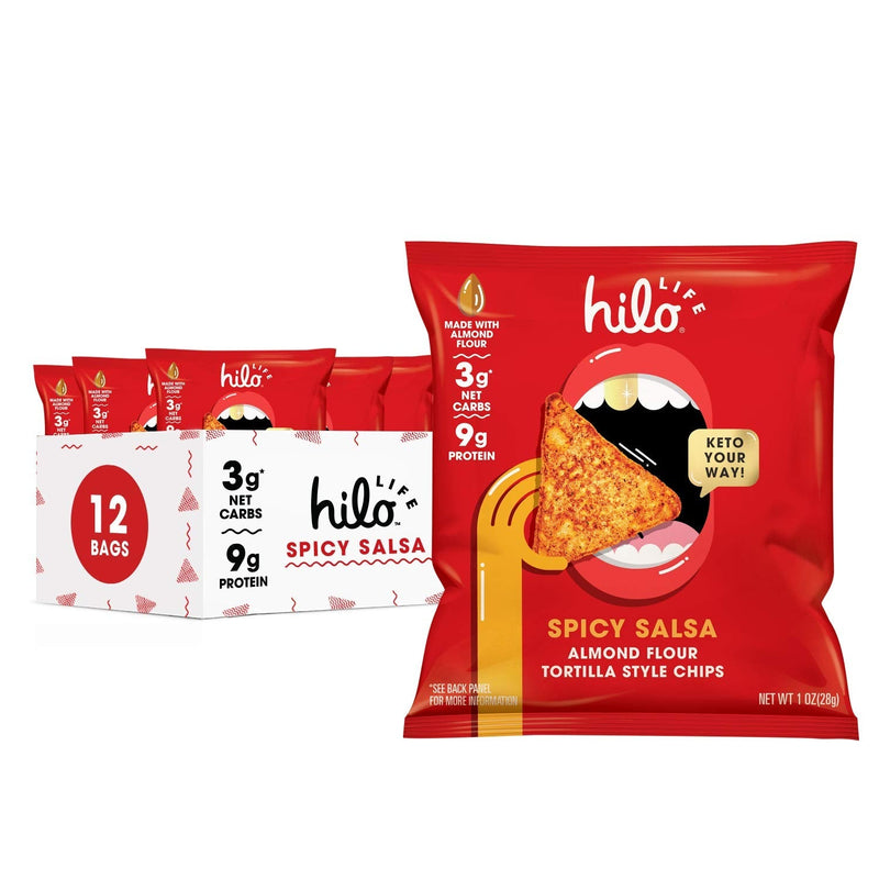 Hilo Life Snacks Almond Flour Tortilla Style Chips 1 oz