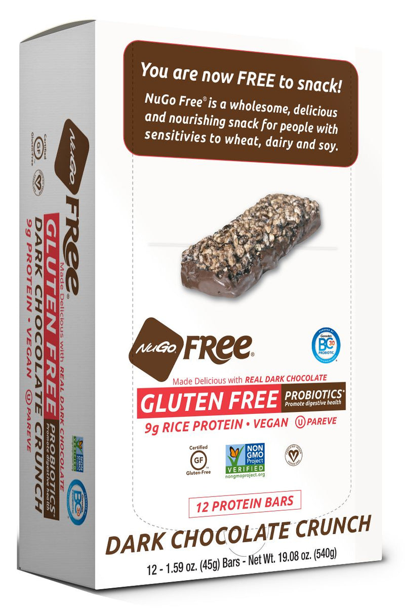 NuGo Gluten Free Bars, 12 Bars