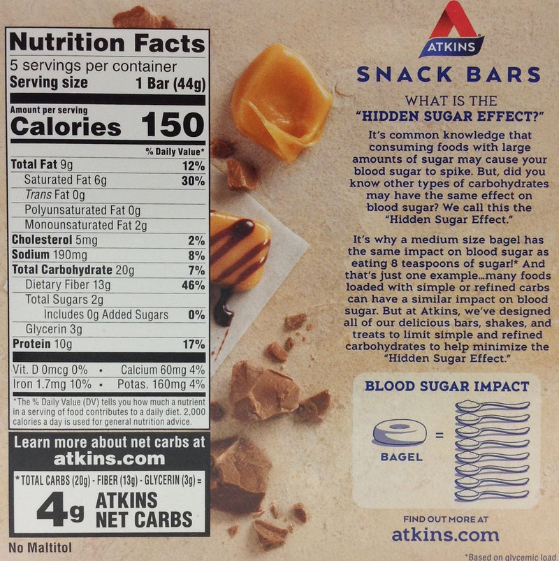 Atkins Nutritionals Snack Bars