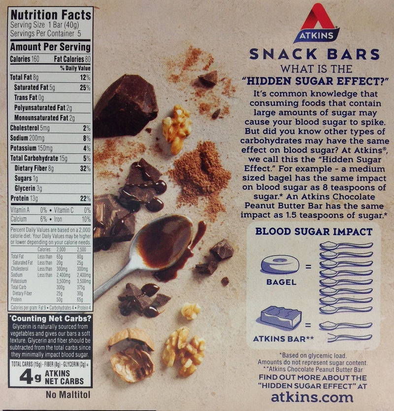 Atkins Nutritionals Snack Bars