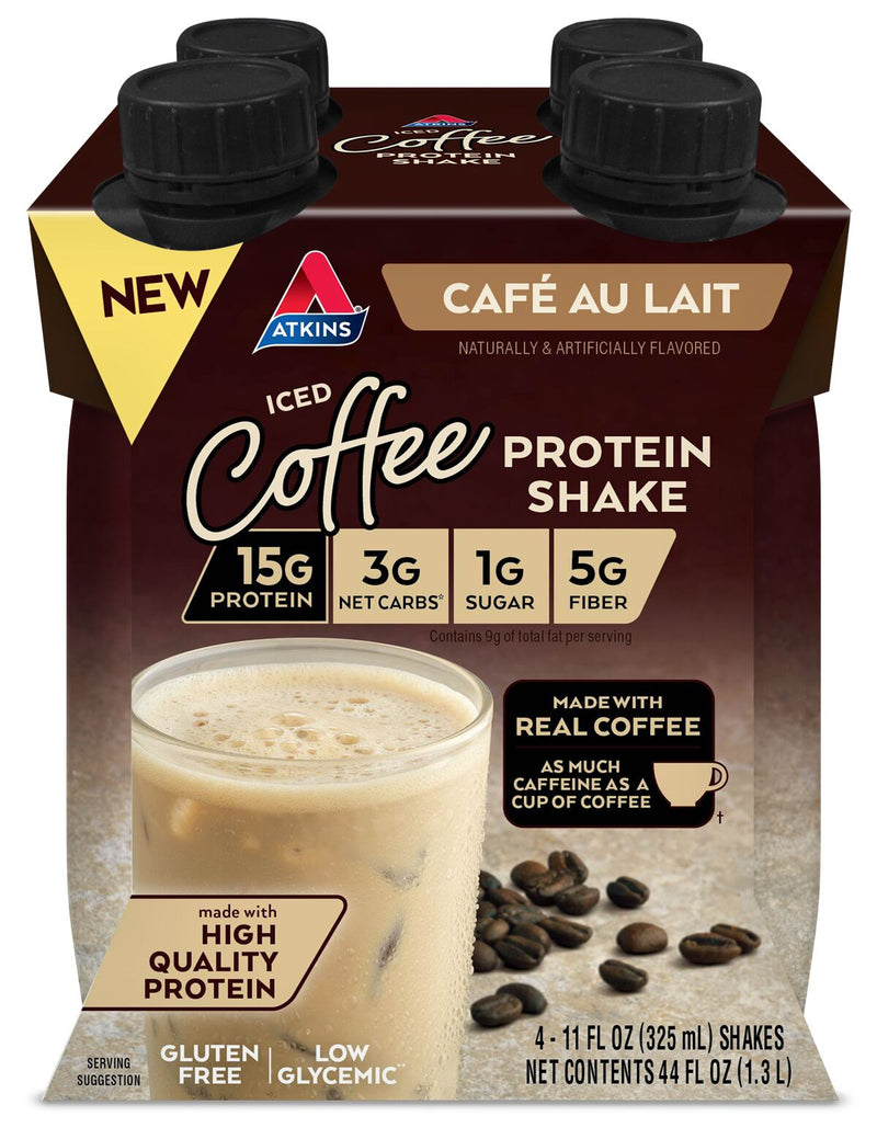 Atkins Nutritionals Iced Coffee Ready-to-Drink Protein Shakes