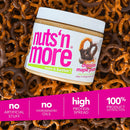 Nuts 'n More Protein Peanut Spread, Chocolate Maple Pretzel 16 oz. 