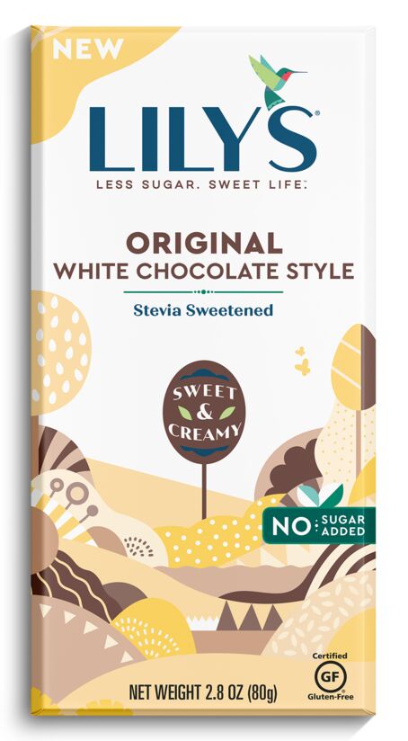 Lily's Sweets No Sugar Added White Chocolate Bars