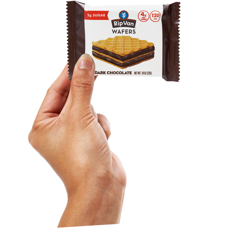 Wafer Snacks by Rip Van - Dark Chocolate 