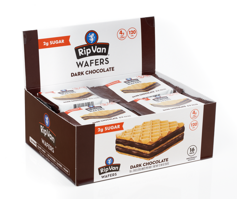 Wafer Snacks by Rip Van - Dark Chocolate 