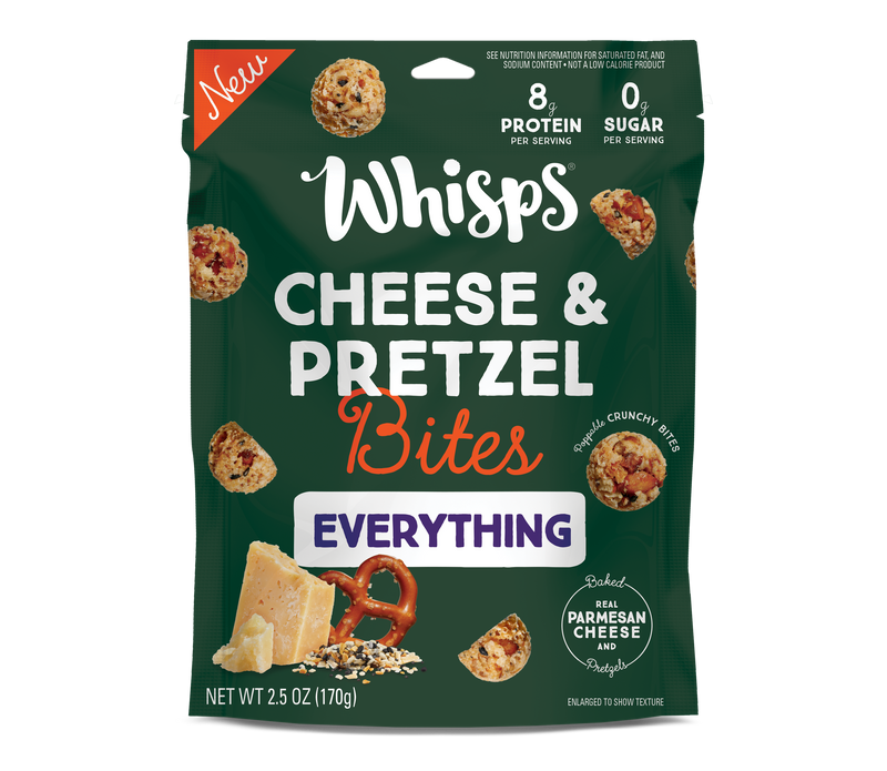 Whisps Cheese & Pretzel Bites 2.5 oz