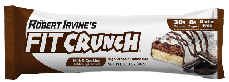 Robert Irvine's Fit Crunch Whey Protein Baked Bar