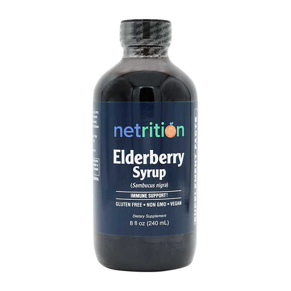 Elderberry Extract Liquid  8oz by Netrition