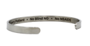 Gastric Surgery Stainless Steel Medical Alert Bracelet Cuff by BariatricPal