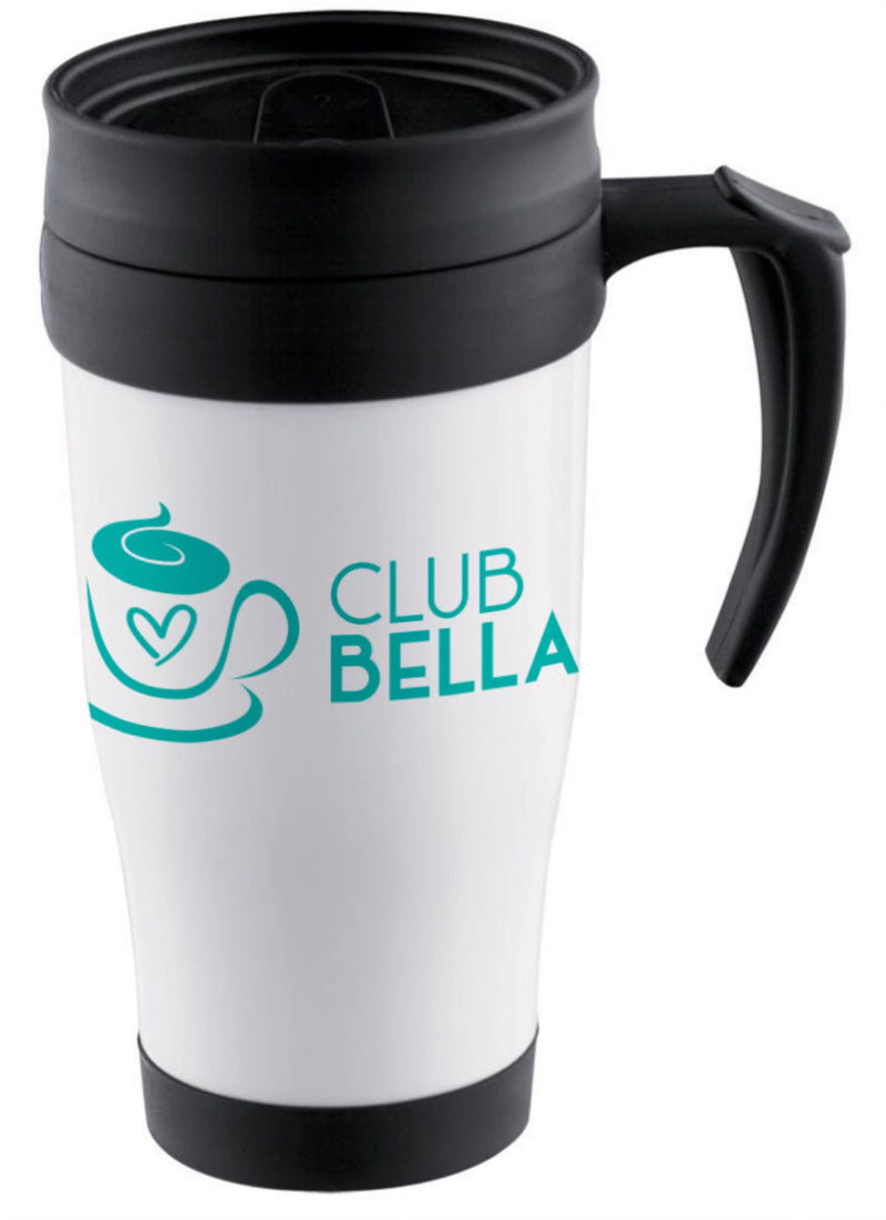 Club Bella 16 ounce Insulated Travel Cup by Bariatric Eating