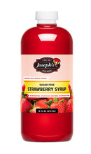 Joseph's Sugar Free Strawberry Syrup 16 fl oz (CLEARANCE: Best by November 01, 2025)