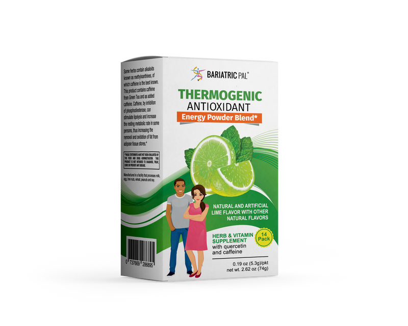 BariatricPal Thermogenic Antioxidant Energy Powder Blend - Available in 3 Flavors! 