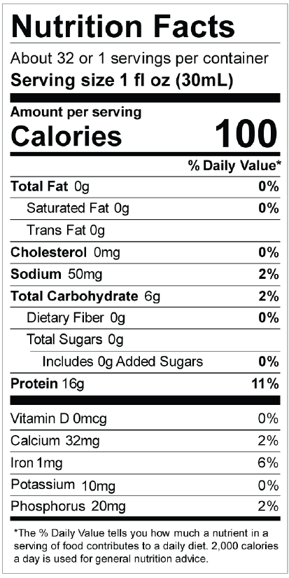 LiquaCel Liquid Protein 1oz Packets - Available in 6 Flavors! 