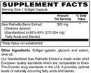 Saw Palmetto 320mg Softgel by Netrition (CLEARANCE: Best by October 30, 2025)