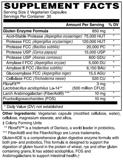 Gluten-ADE Capsule by Netrition