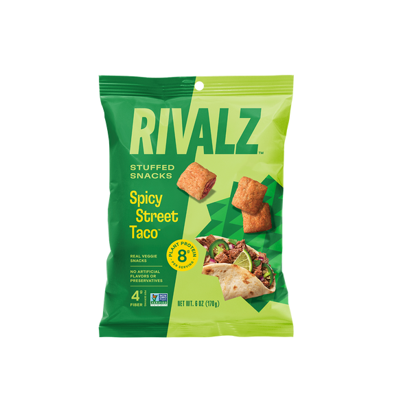 Stuffed Protein Snacks by Rivalz Snacks - Spicy Street Taco