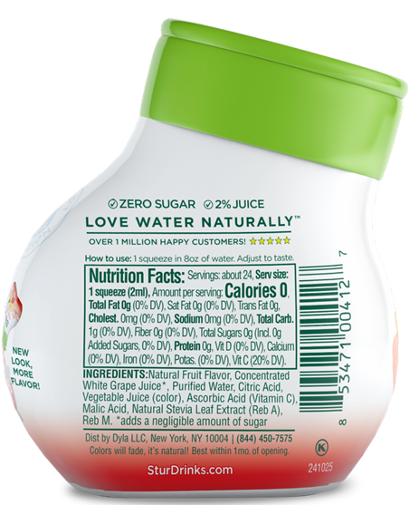 Stur Stevia Sweetened Water Enhancer