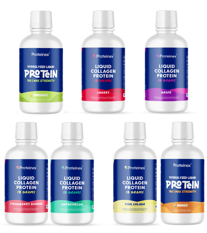 Proteinex 18g Liquid Protein - Available in 7 Flavors!