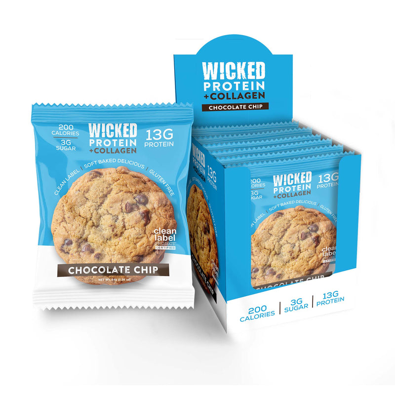 Protein Collagen Cookies by WICKED Protein 