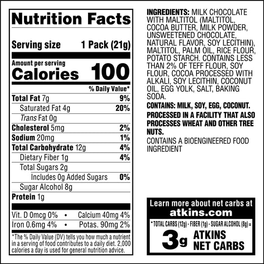 Atkins Nutritionals Endulge Candy Bars