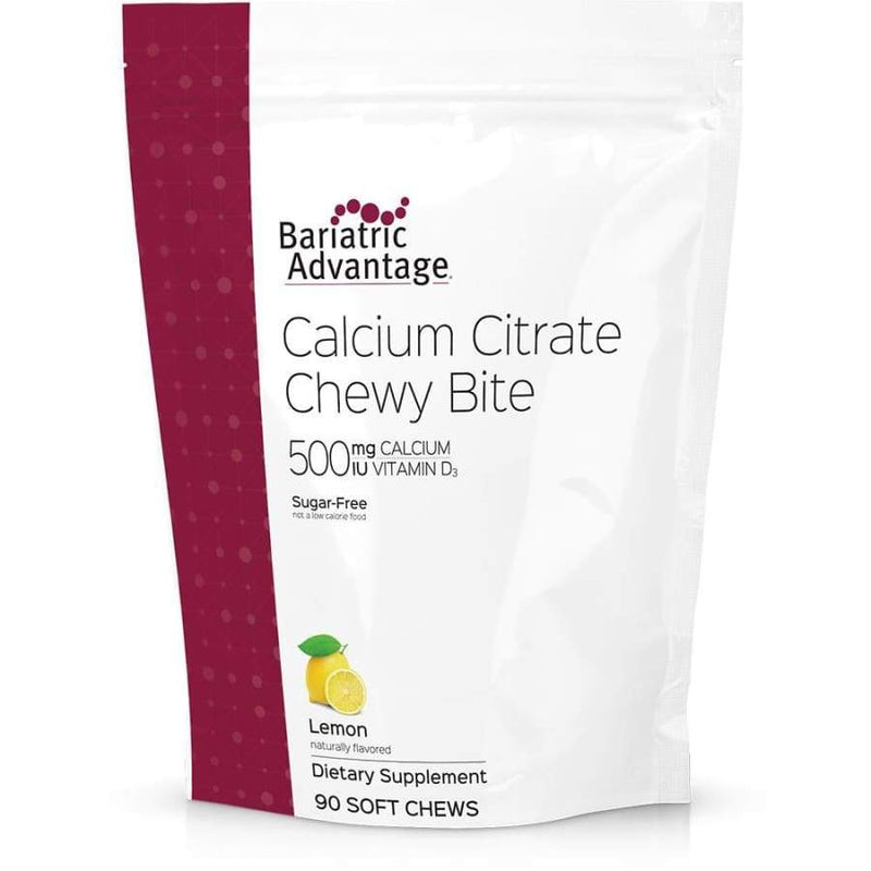 Bariatric Advantage Calcium Citrate Chewy Bites 500mg