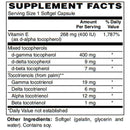 BariatricPal Perfect E - Easy Swallow Vitamin E Softgels