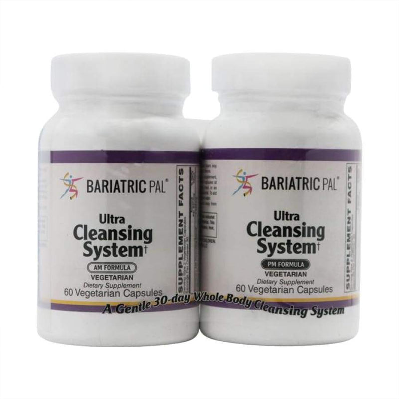 Ultra Cleansing System AM/PM Vegetarian Capsules - 30-Day Kit by BariatricPal 