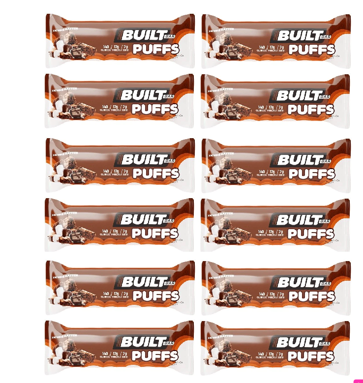 Built Bar Protein Puffs - Brownie Batter 