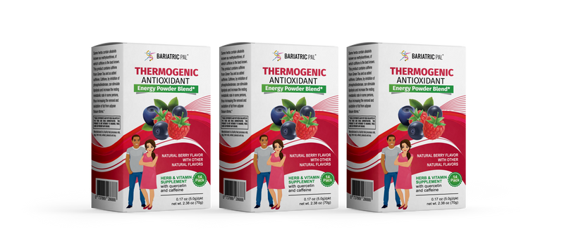 BariatricPal Thermogenic Antioxidant Energy Powder Blend - Available in 3 Flavors! 