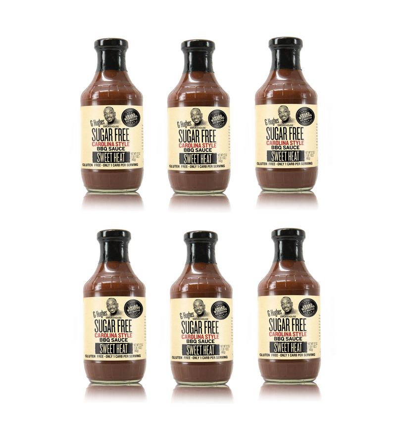 G Hughes' Smokehouse Sugar-Free BBQ Sauce - Carolina Style Sweet Heat