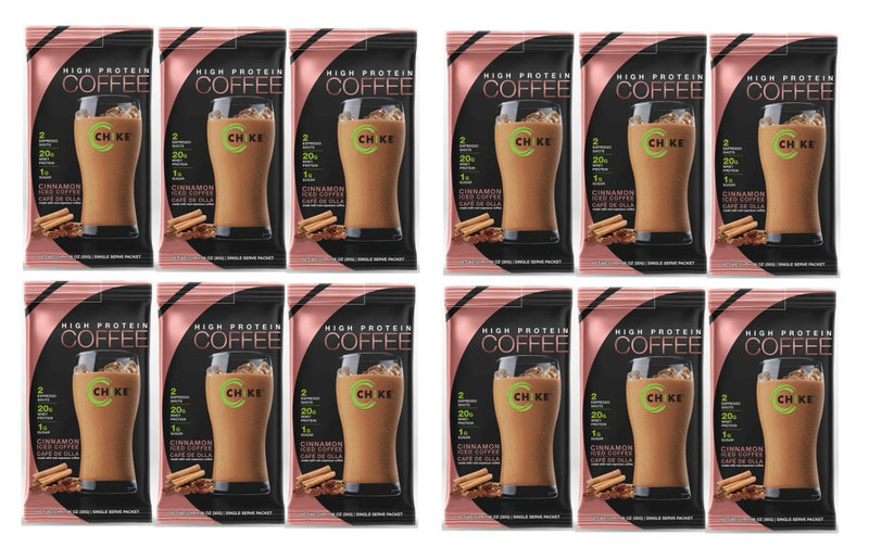 Chike Nutrition High Protein Iced Coffee Single Packets - Available in 8 Flavors! 