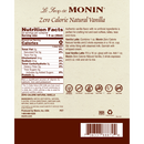 Monin Zero Calorie Natural Flavoring