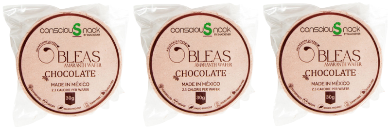 ConsciouSnack Obleas Amaranth Wafers by Snackever