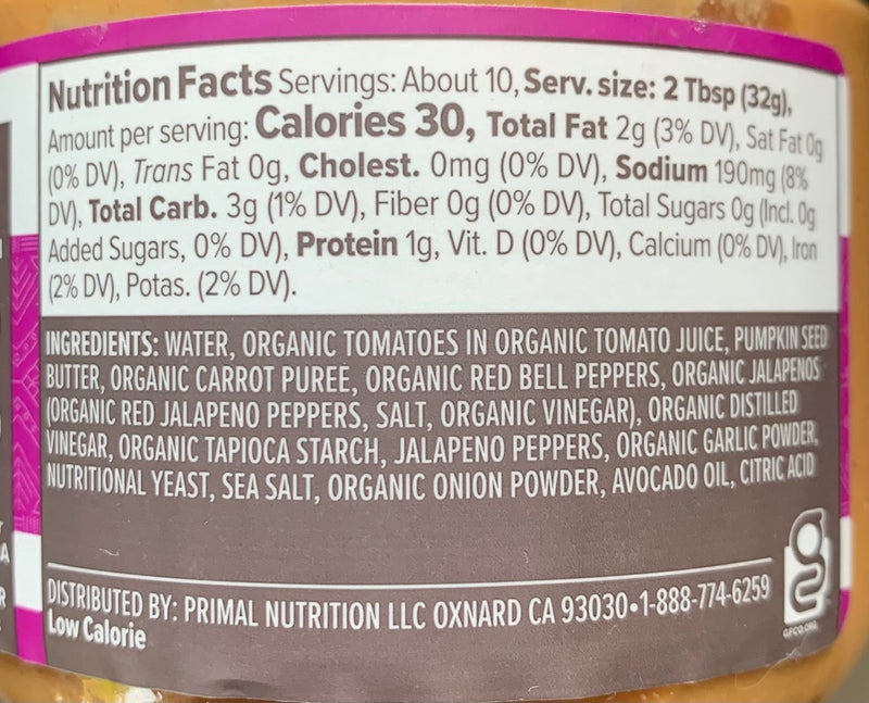 Primal Kitchen No Dairy Queso-Style Plant Based Dip, 11.5 oz