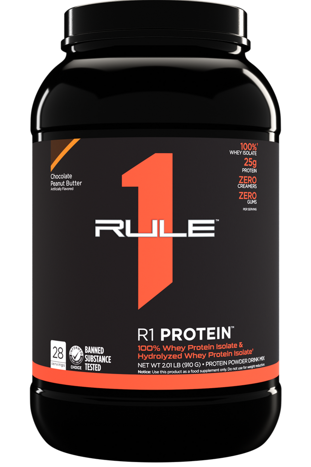 Rule1 Protein 2lb Whey Protein Isolate