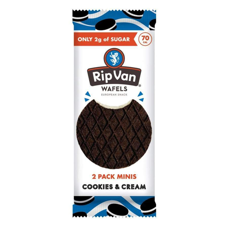 Rip Van Wafels - Cookies and Cream (Low-Sugar) 