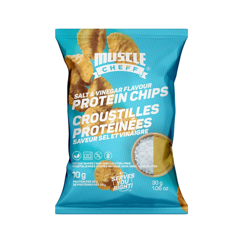 Muscle Cheff Protein Chips - Salt & Vinegar