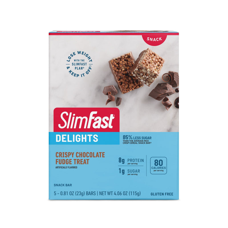 SlimFast Delights Crisp Bars, 5 bar box