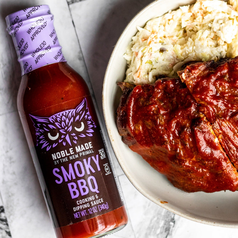 Noble Made Less Sugar BBQ Sauce