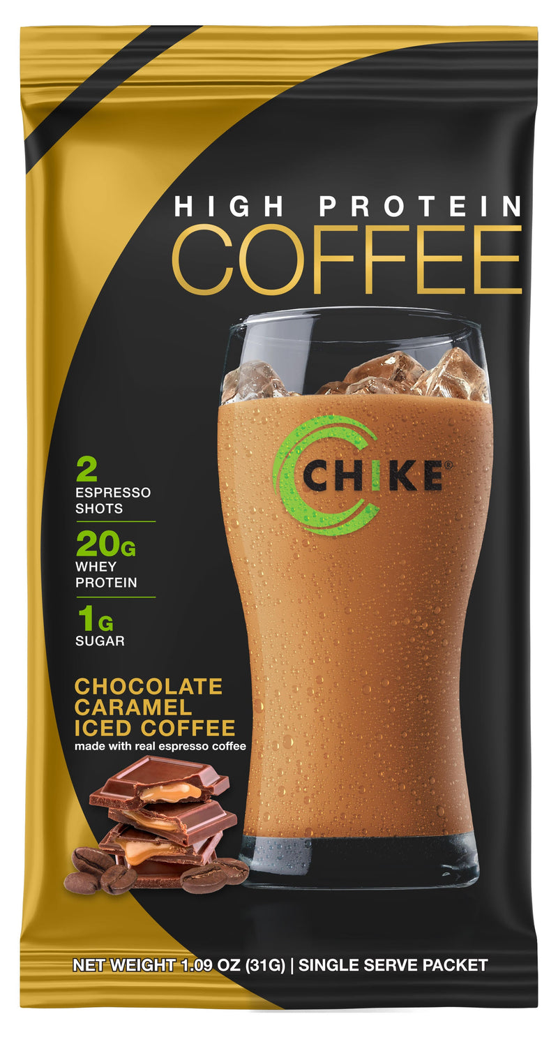 Chike Nutrition High Protein Iced Coffee Single Packets - Available in 8 Flavors! 