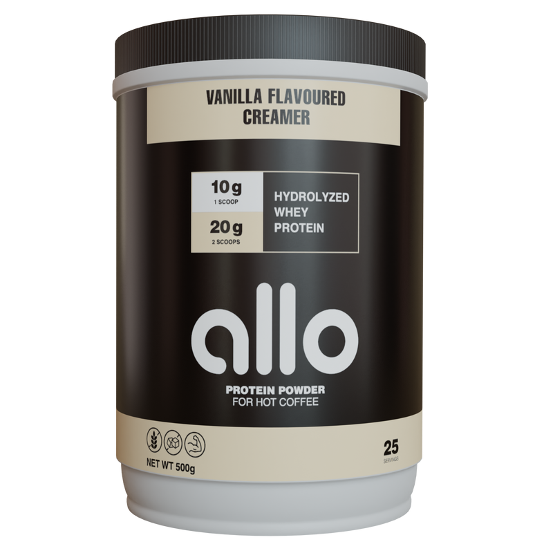 Protein Powder Creamer For Hot Coffee by Allo Nutrition 