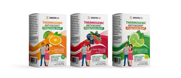 BariatricPal Thermogenic Antioxidant Energy Powder Blend - Available in 3 Flavors! 