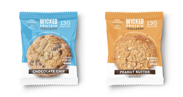 Protein Collagen Cookies by WICKED Protein 