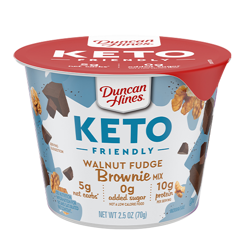 Duncan Hines Keto Friendly Cup Mixes